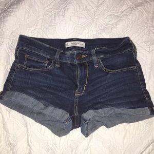 Abercrombie✨Short Shorts Dark Wash